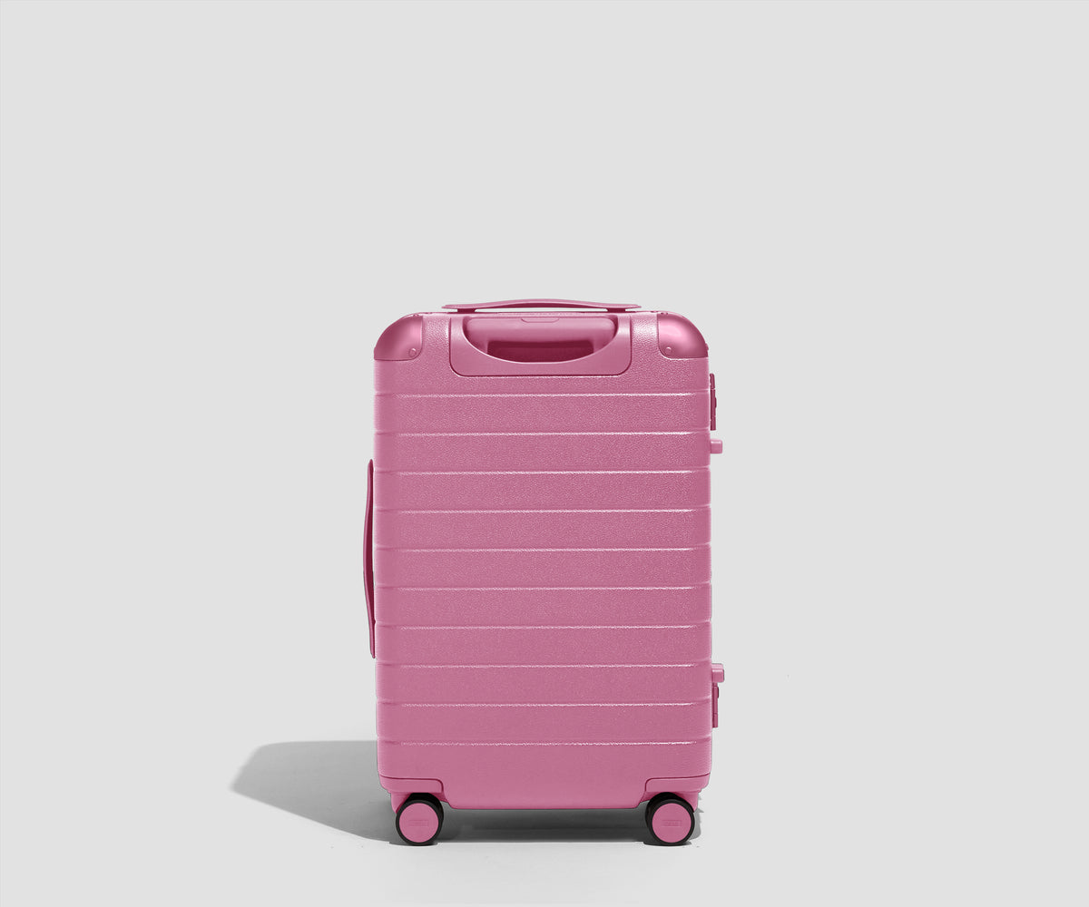 The Aluminum Edge Bigger Carry-On in Absolute Pink