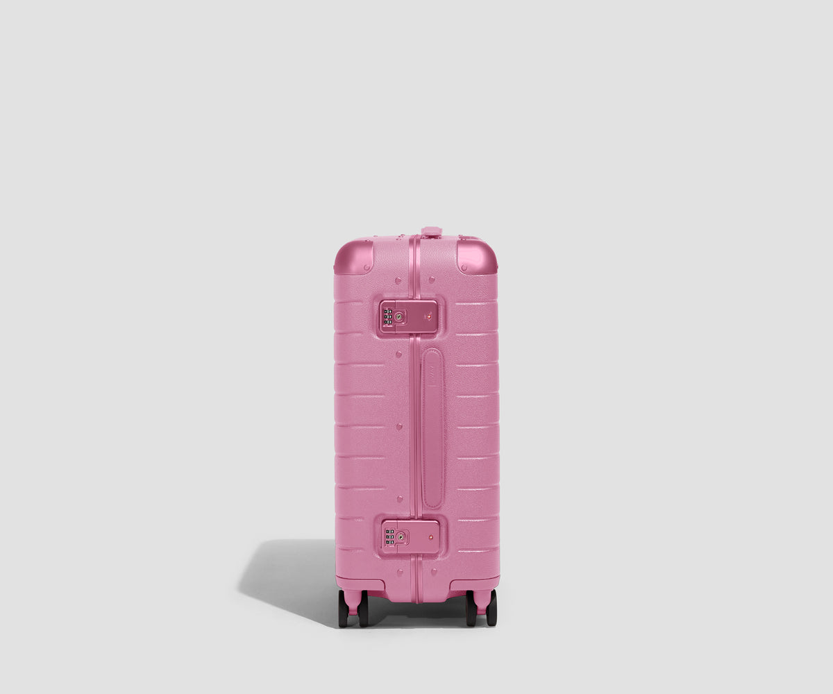 The Aluminum Edge Carry-On in Absolute Pink