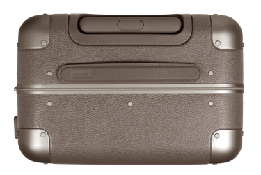 The Aluminum Edge Bigger Carry-On in Smokey Taupe