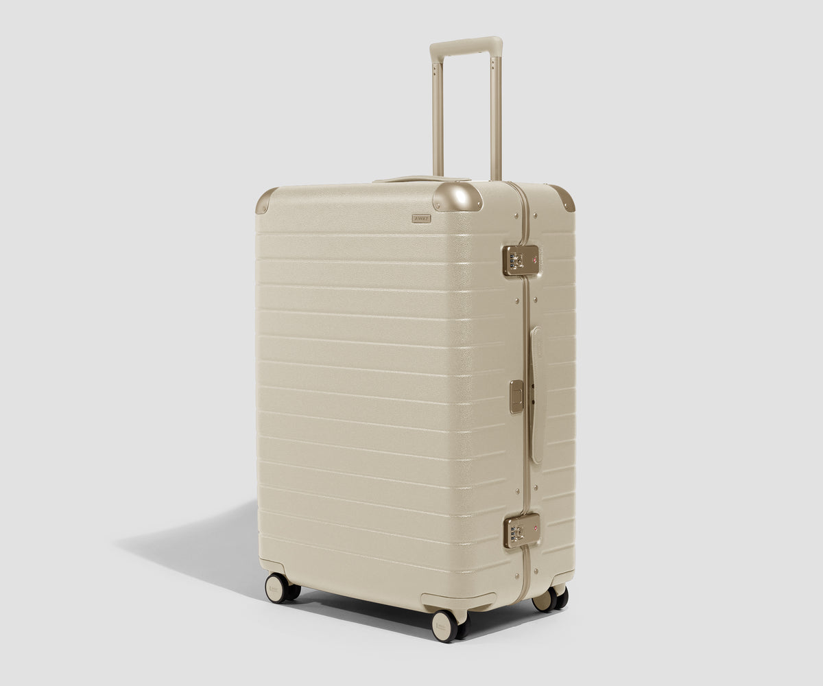 The Aluminum Edge Large in Champagne White