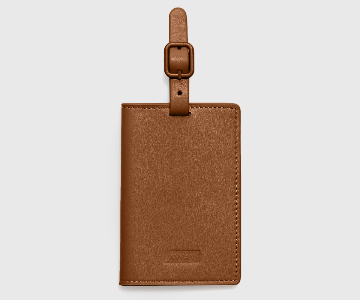 Aluminum Luggage Tag in Bronze