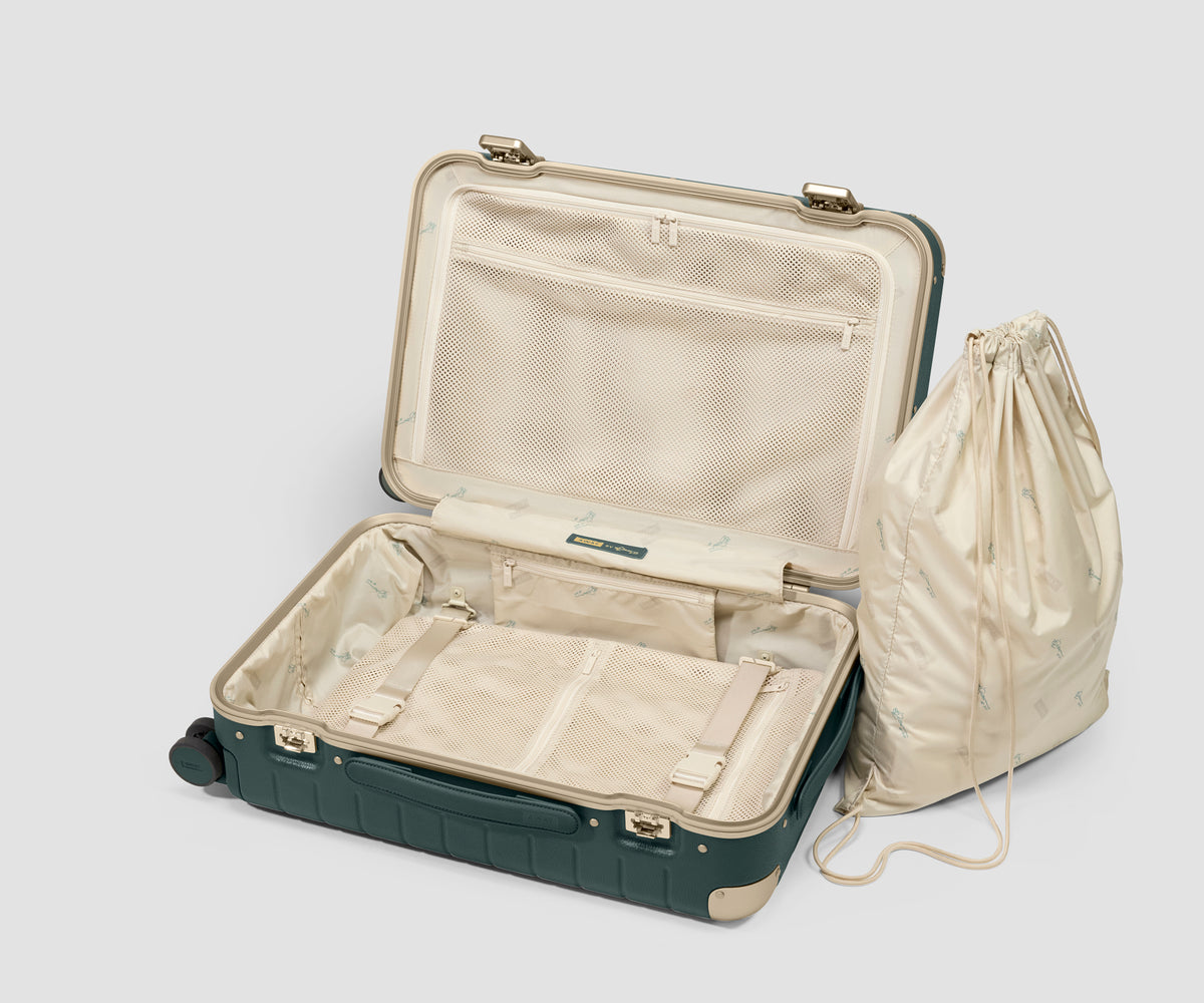 The Aluminum Edge Bigger Carry-On in No. 20 Pine