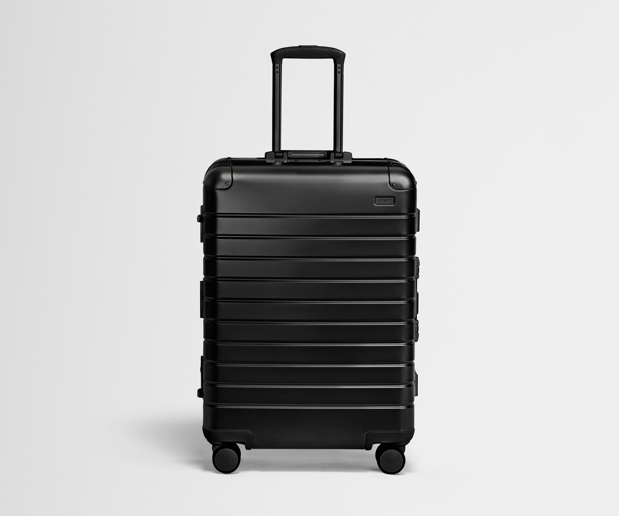 Away Medium Aluminum Suitcase in Onyx Black | Away
