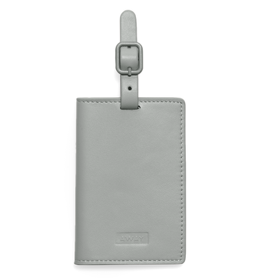 Aluminum Luggage Tag in Silver Standard