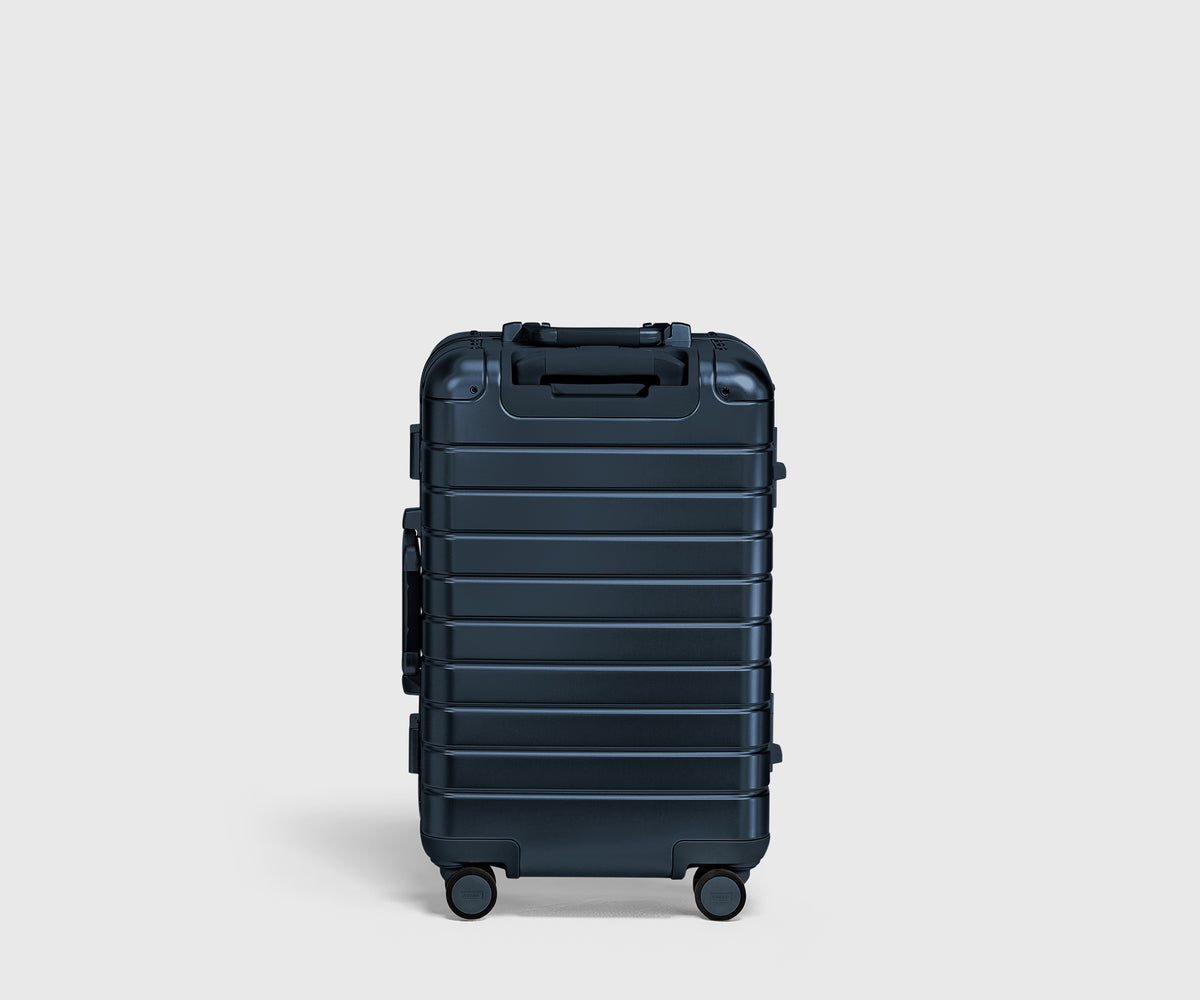 The Aluminum Bigger Carry-On in Arctic Steel