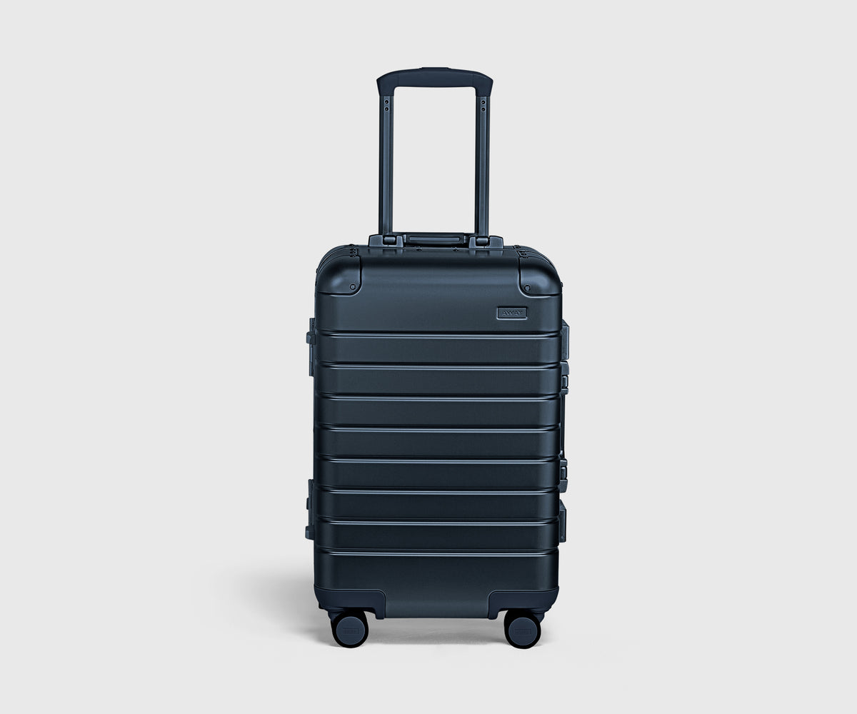 The Aluminum Carry-On in Arctic Steel