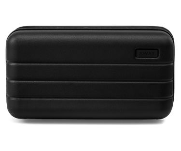 Travel Glasses Case in Jet Black