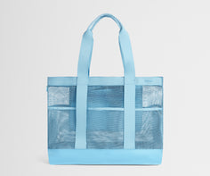 Beach Tote in Seaside Blue