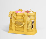 Beach Tote in Golden Hour Yellow