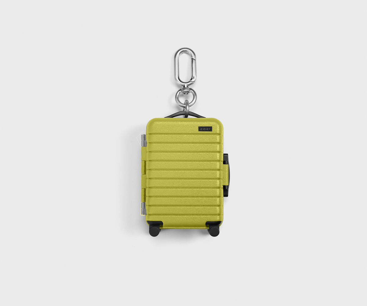 Micro Carry-On Charm in Chartreuse Spark