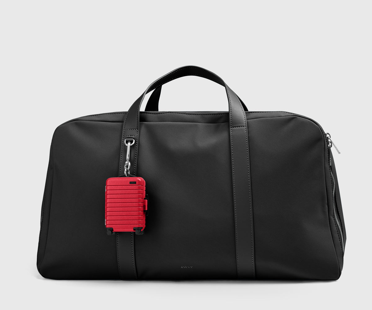 Micro Carry-On Charm in Cherry Red