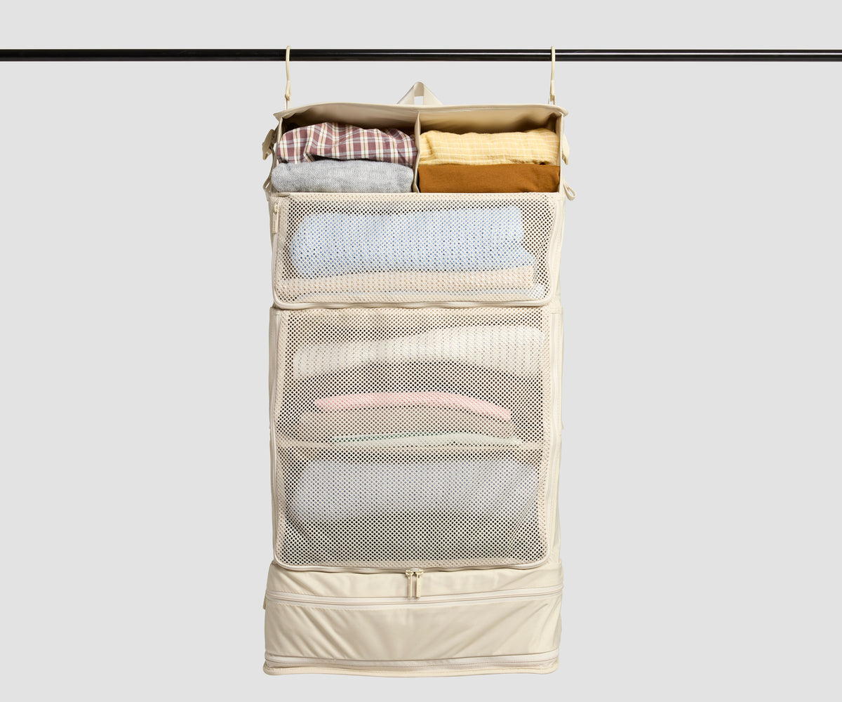 Compression PackAway™ Closet in No. 20 Salt White