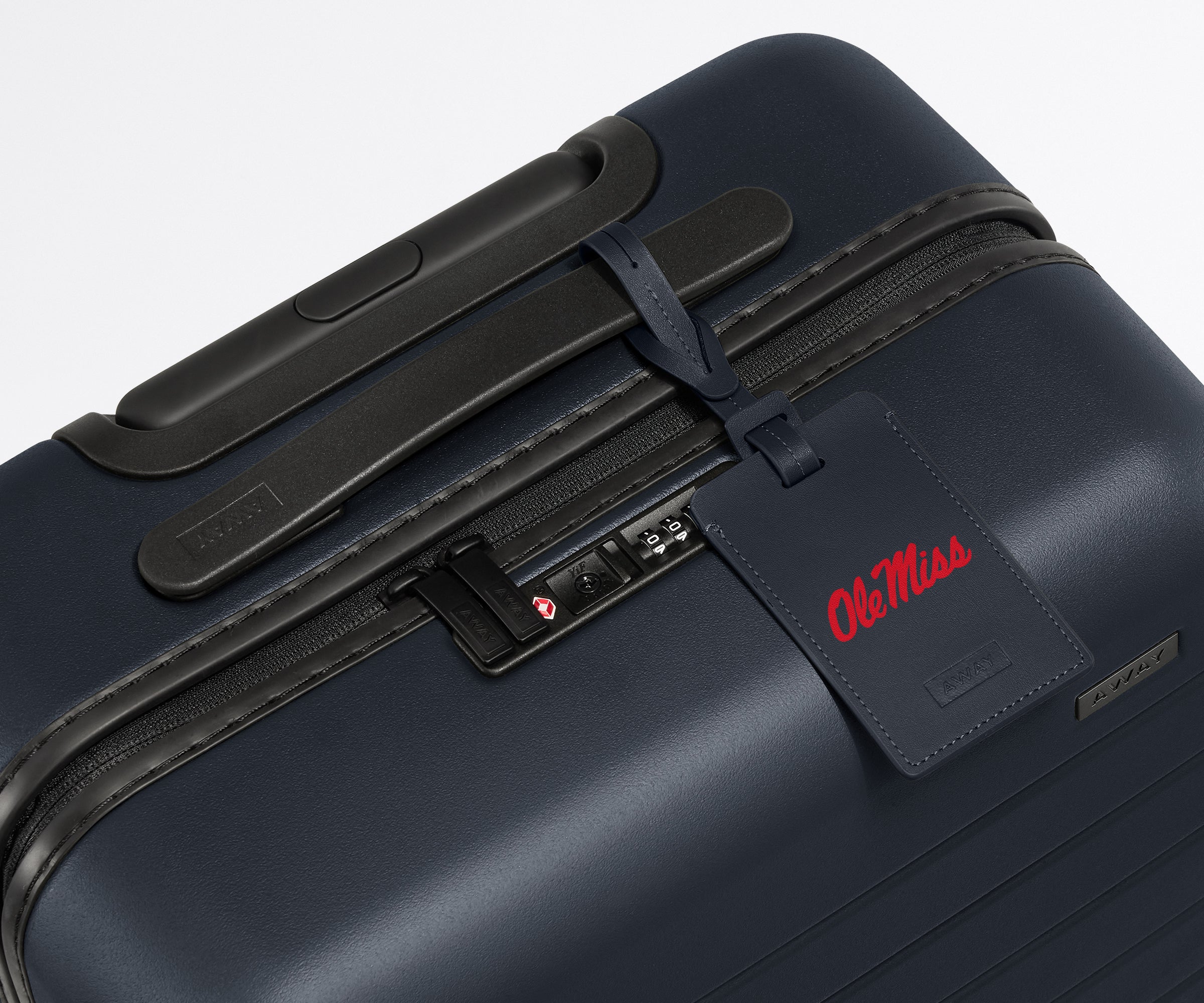 Ole Miss ® Collegiate Luggage Tag | Away: Built for modern travel
