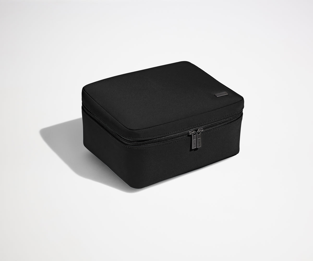 The Cosmetics Bag | Jet Black