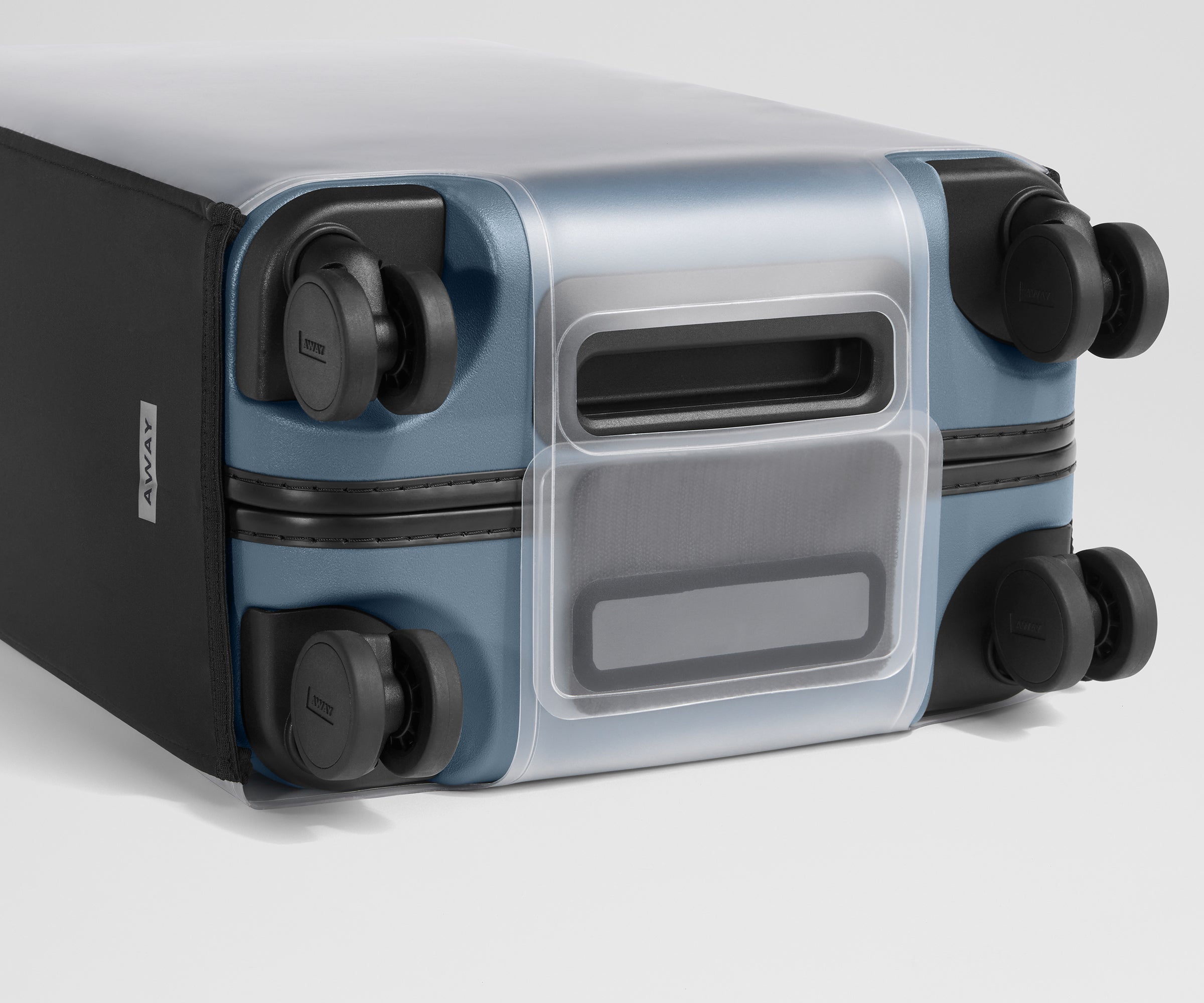 The Large Clear Luggage Cover