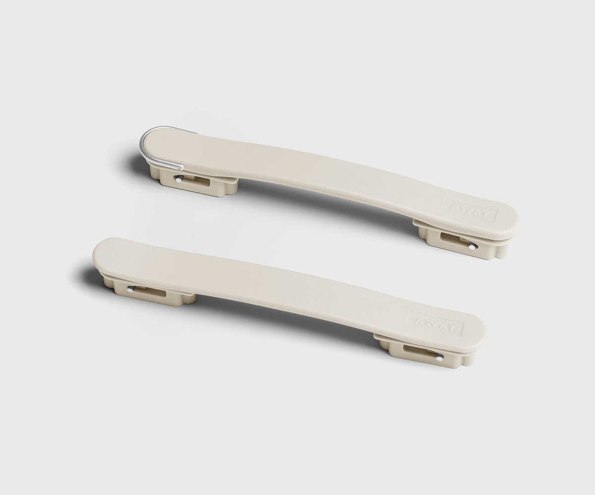 Custom Handle Set in Salt White