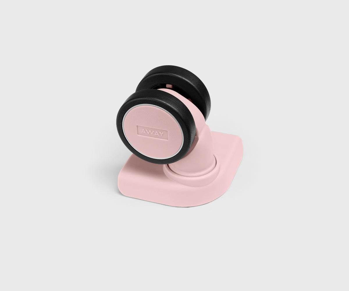 Custom Checked Wheel Set in Blush Pink