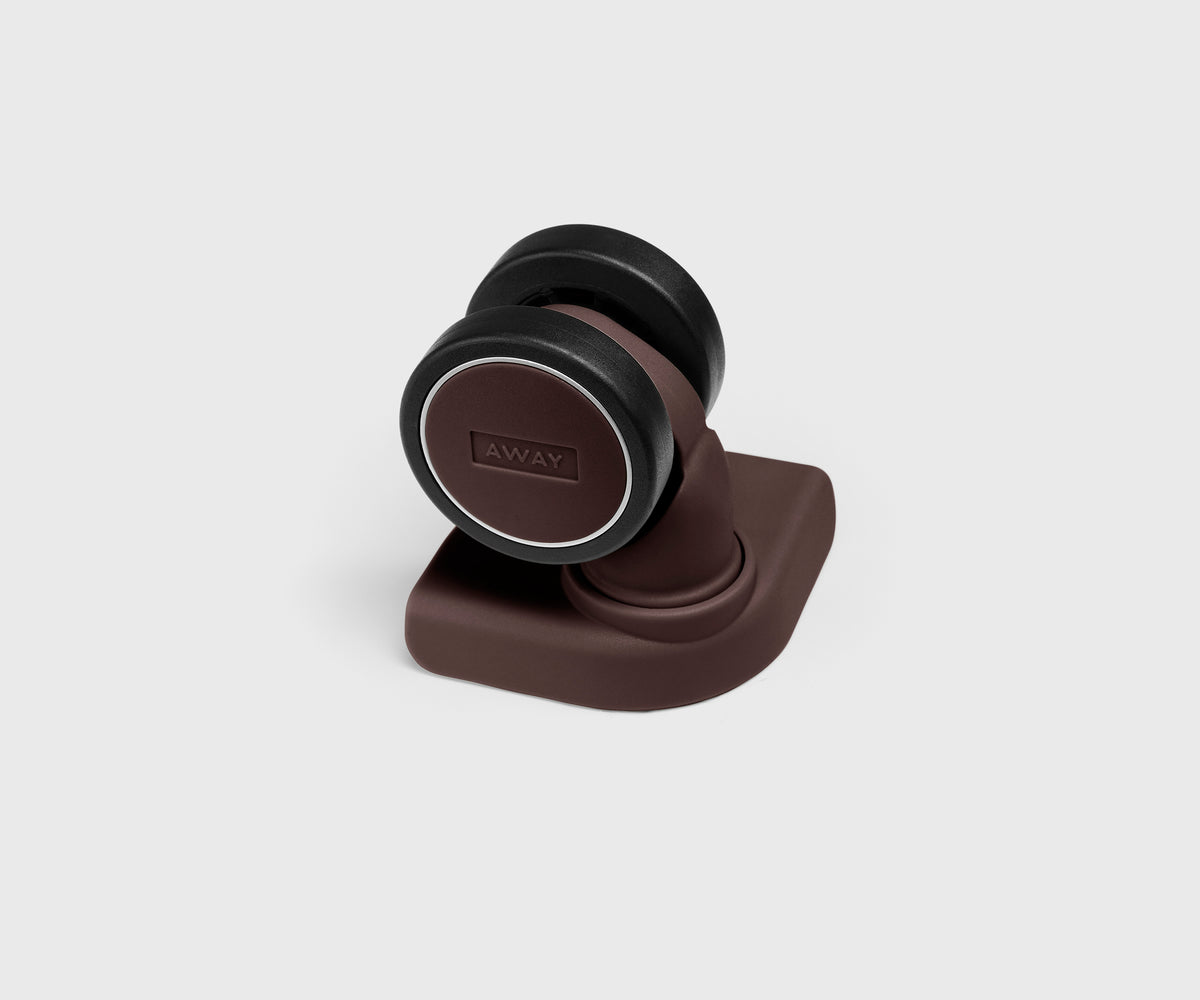Custom Checked Wheel Set in Chocolate Brown