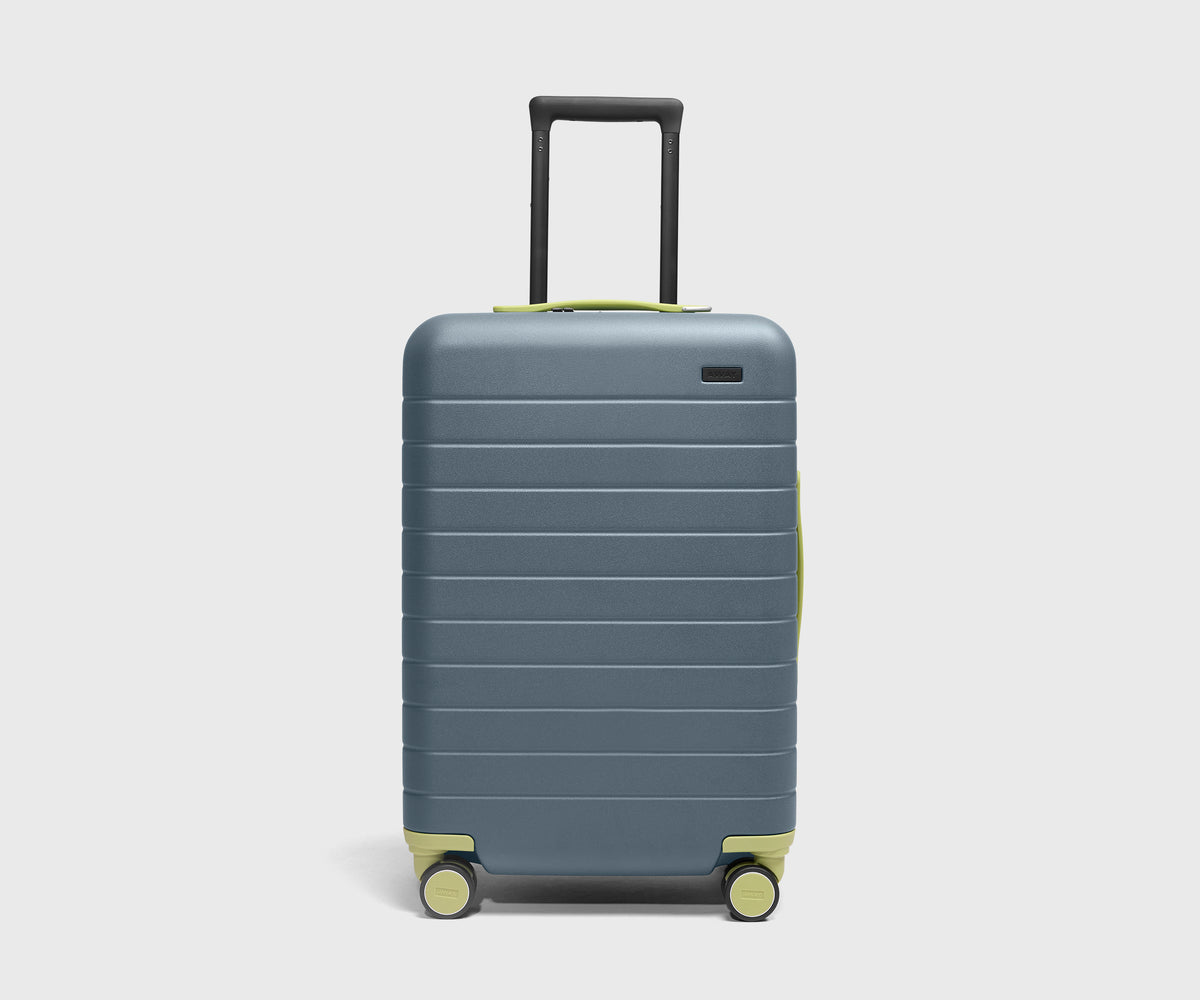 Custom Carry-On Wheel Set in Chartreuse Spark