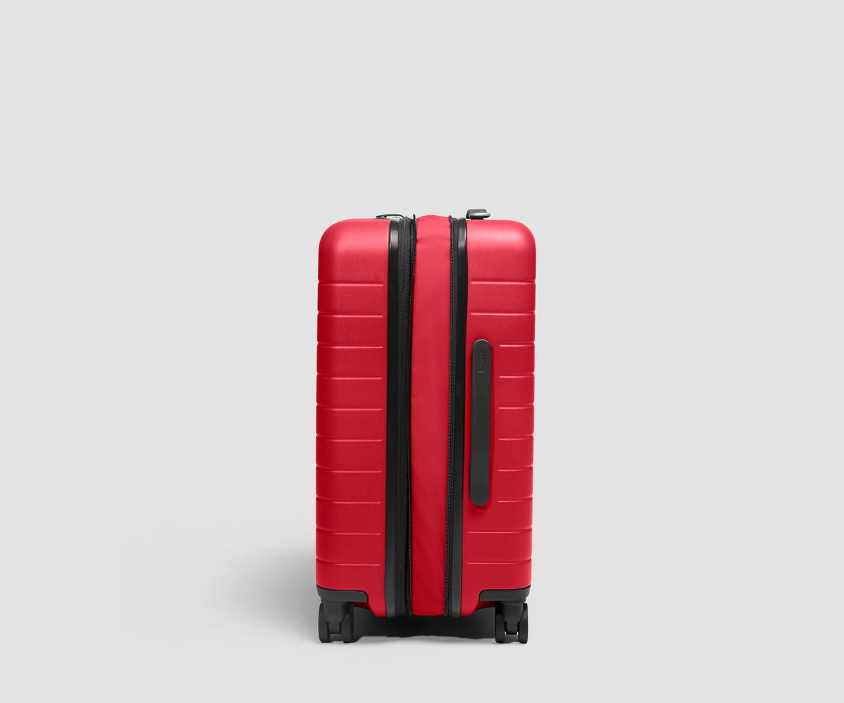 The Carry-On Flex 3 in Cherry Red