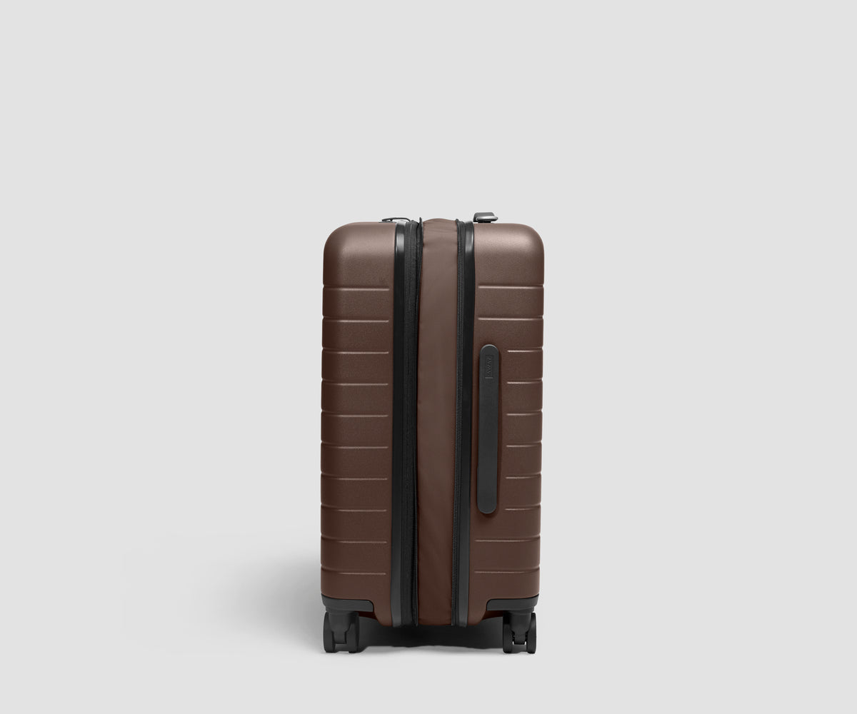 The Bigger Carry-On Flex 3 in Chocolate Brown