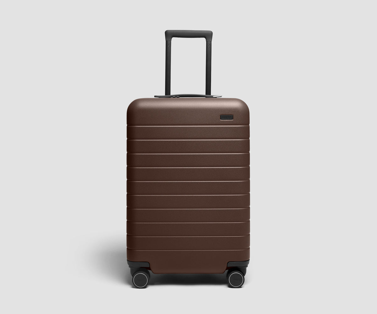 The Bigger Carry-On Flex 3 in Chocolate Brown