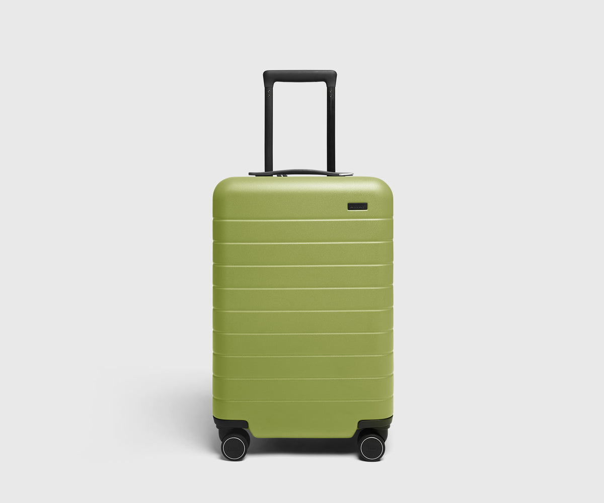 The Carry-On Flex 3 in Chartreuse Spark