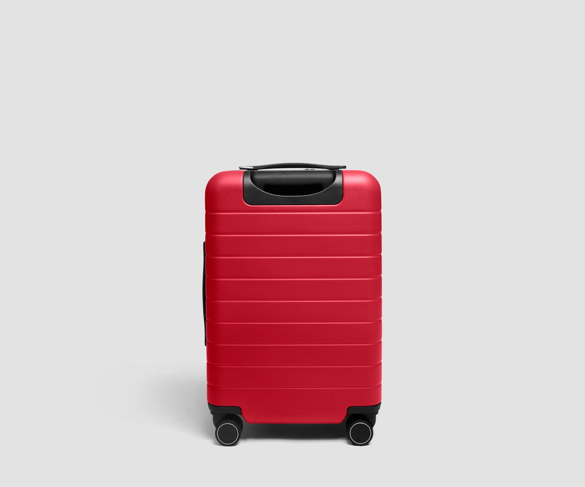 The Carry-On Flex 3 in Cherry Red