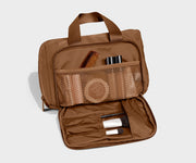 Featherlight Daily Cosmetic Case in Amaro Brown
