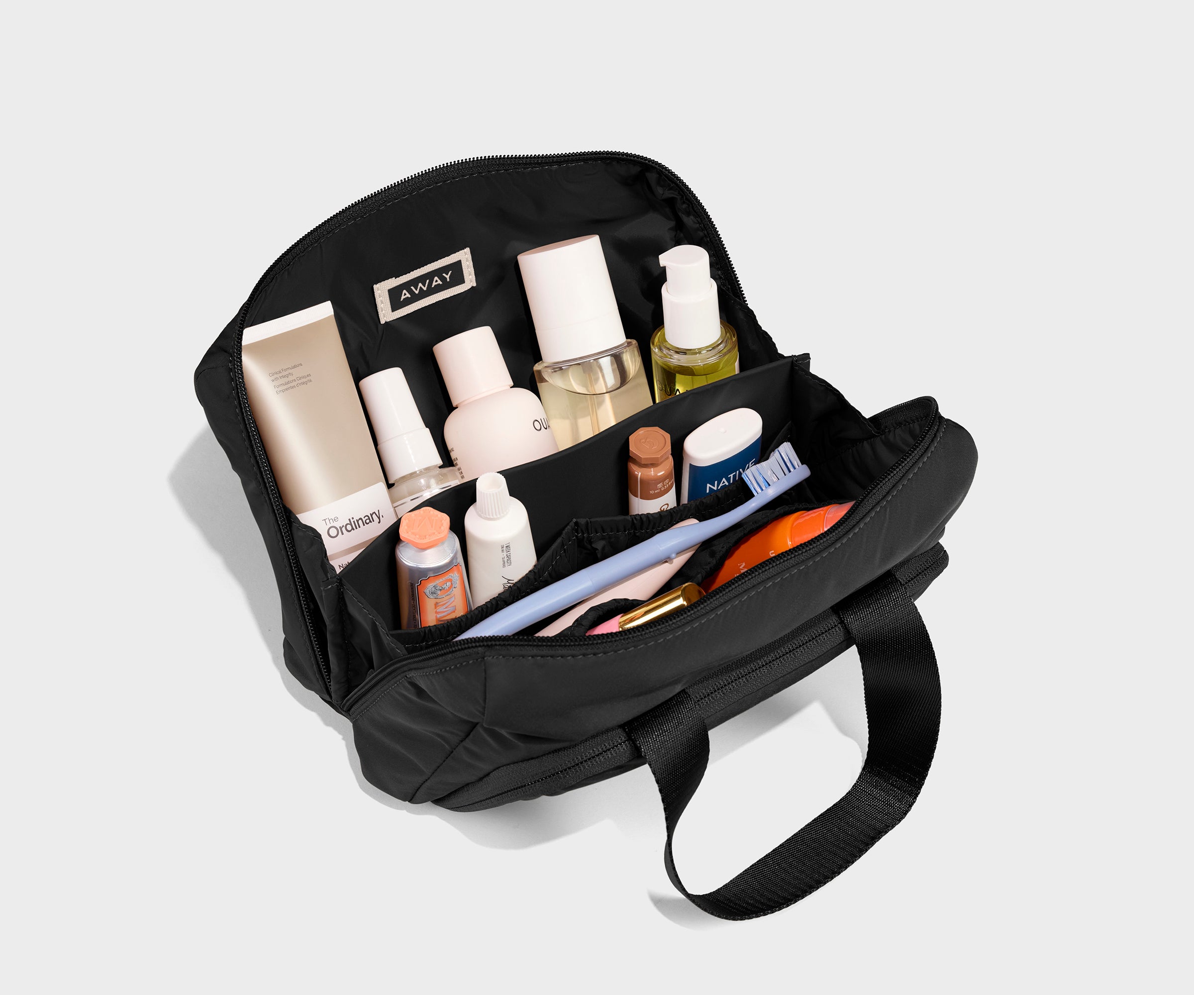 Featherlight Daily Cosmetic Case in Jet Black