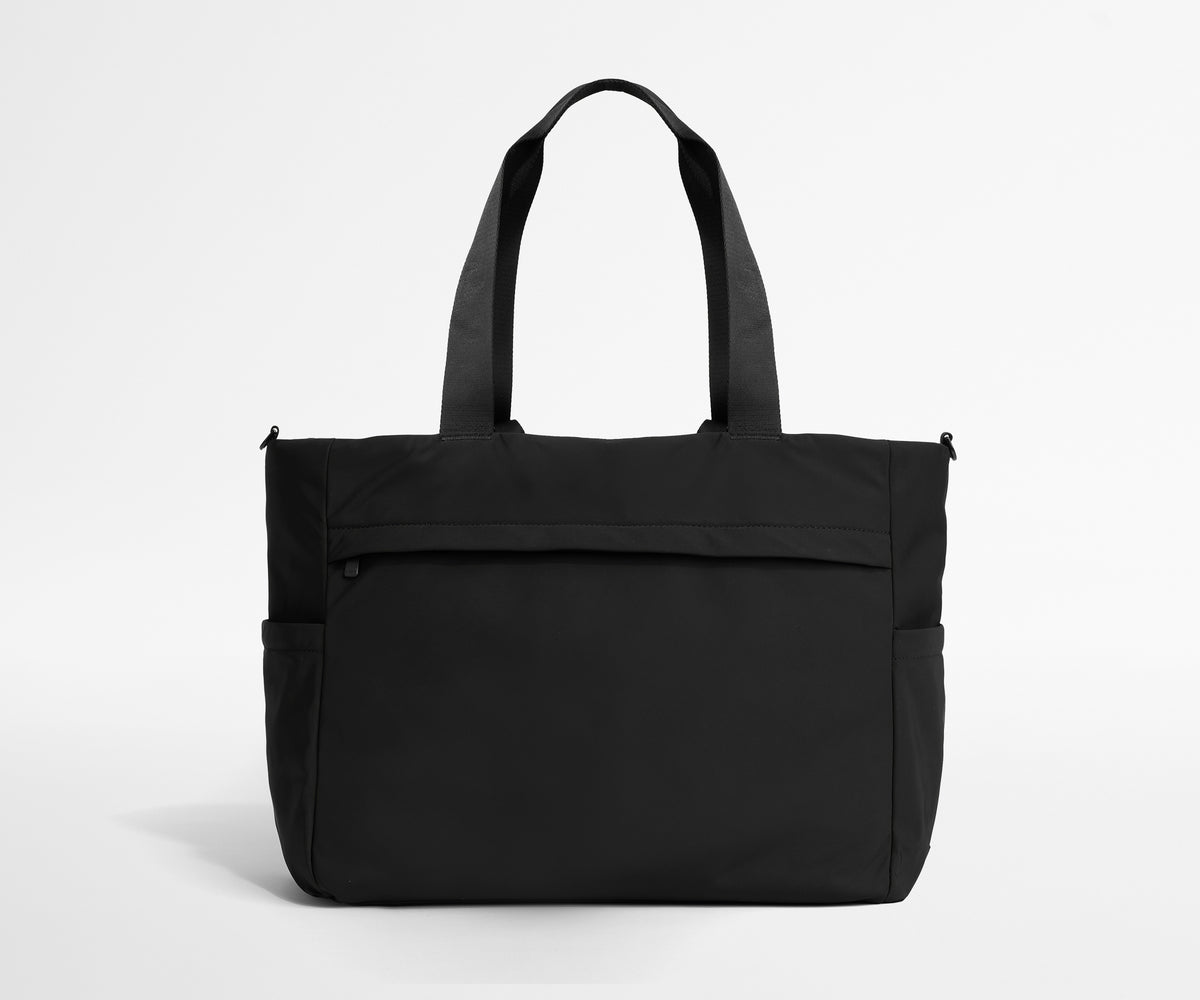 Featherlight Diaper Tote in Jet Black