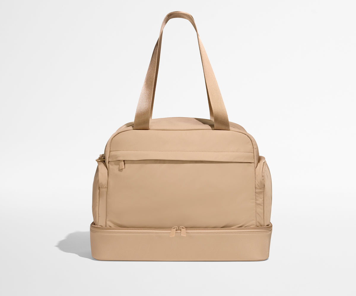 Featherlight Overnight Bag in Camel Brown
