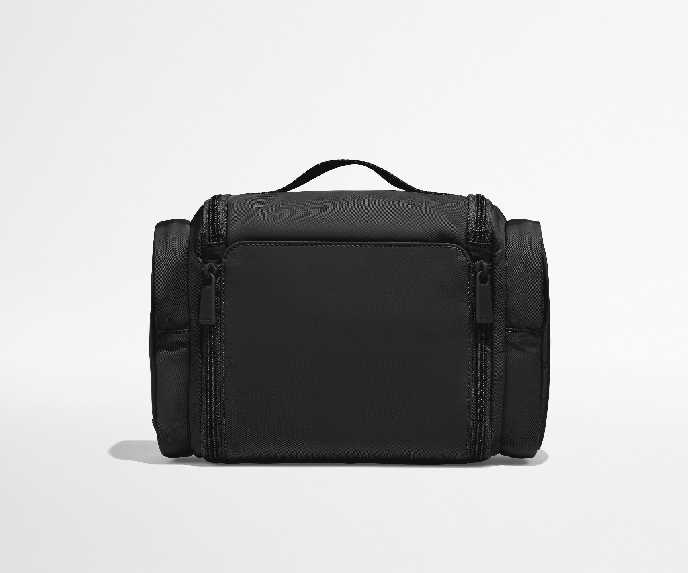 Hanging Featherlight Travel Vanity Toiletry Bag in Jet Black