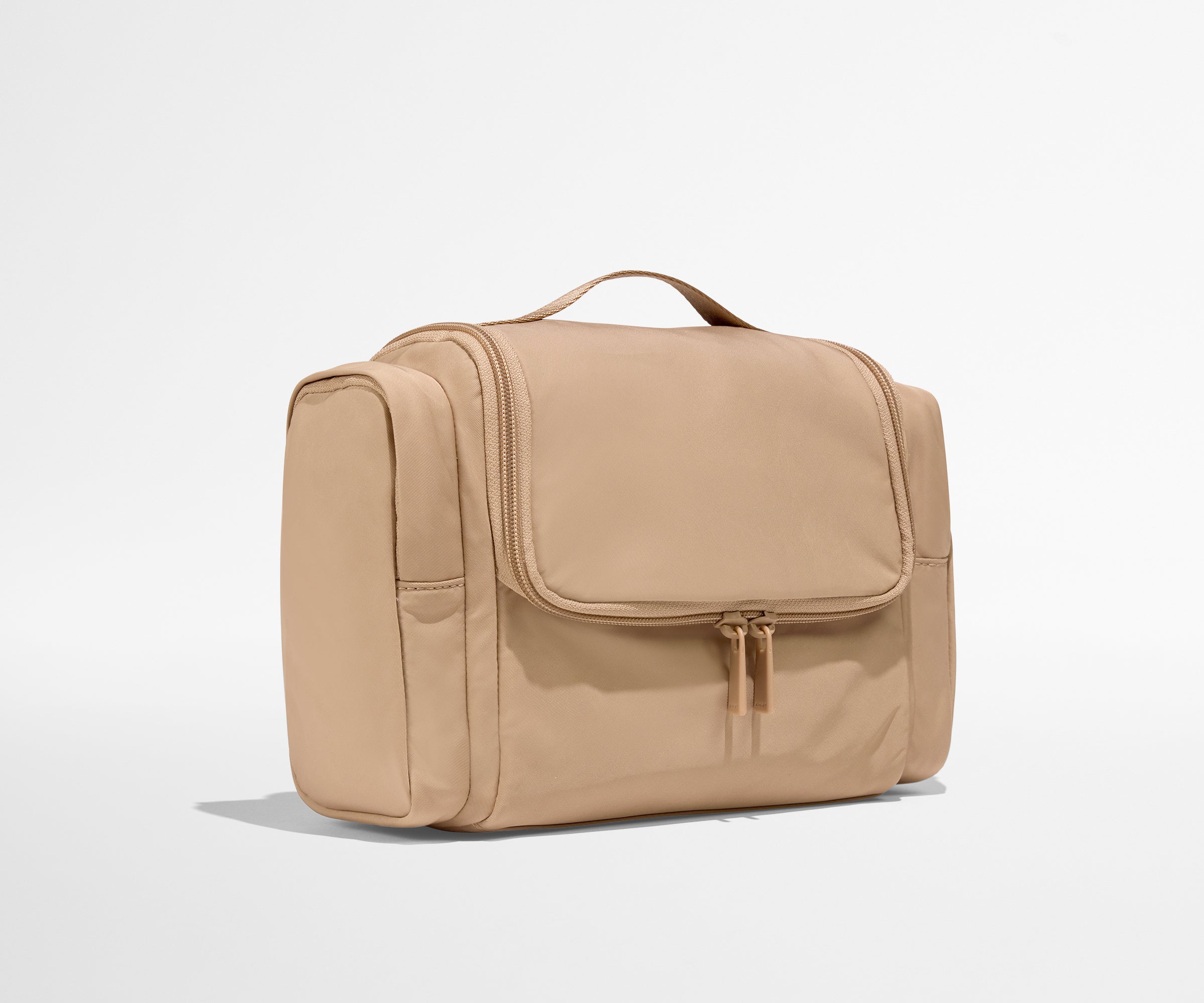 Away Featherlight Hanging Travel Vanity in Camel Brown Away Featherlight Hanging Travel Vanity in Camel Brown
