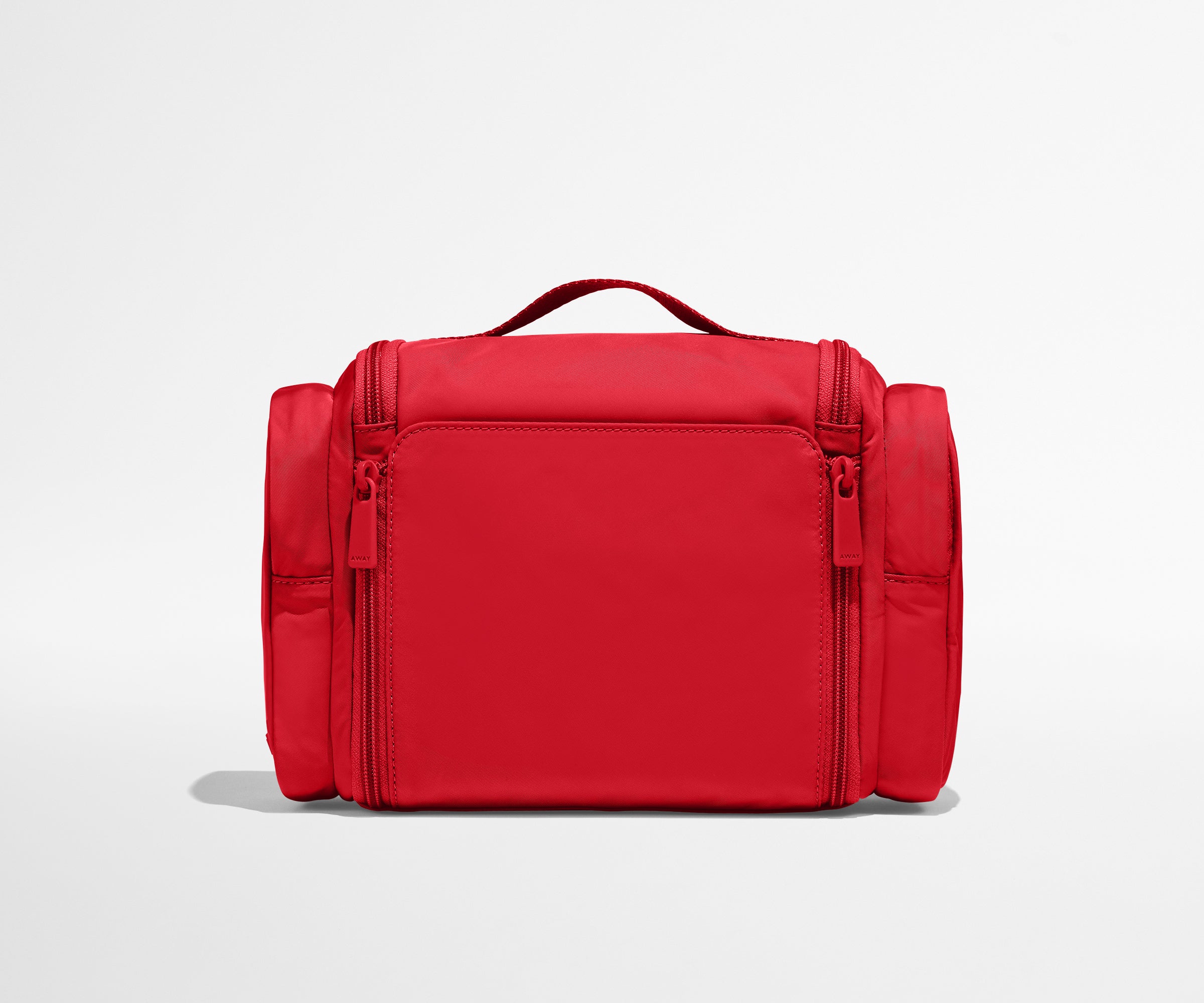 Featherlight Hanging Travel Vanity in Cherry Red