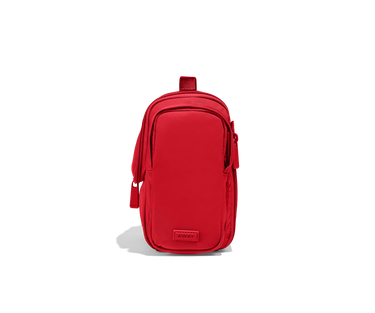 Featherlight Hanging Travel Vanity in Cherry Red