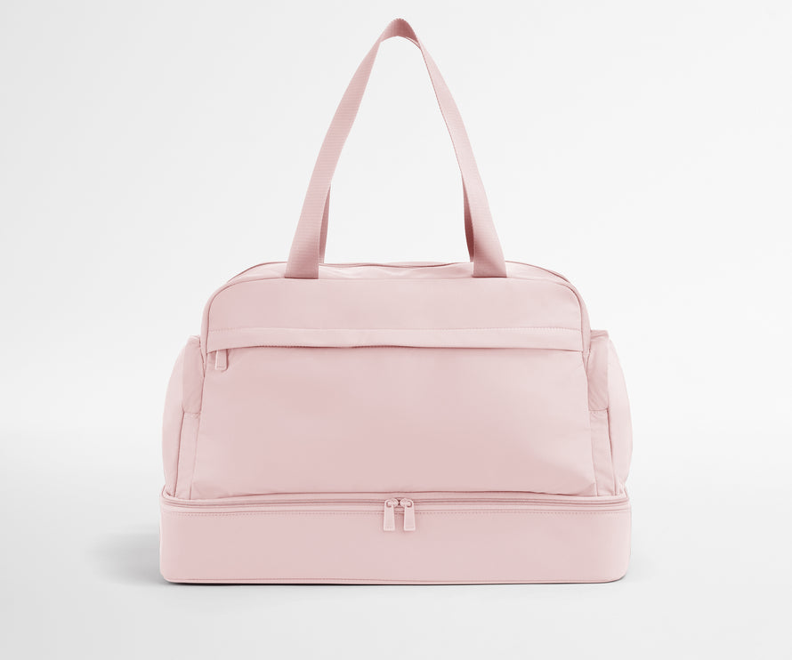 Featherlight Weekender in Blush Pink