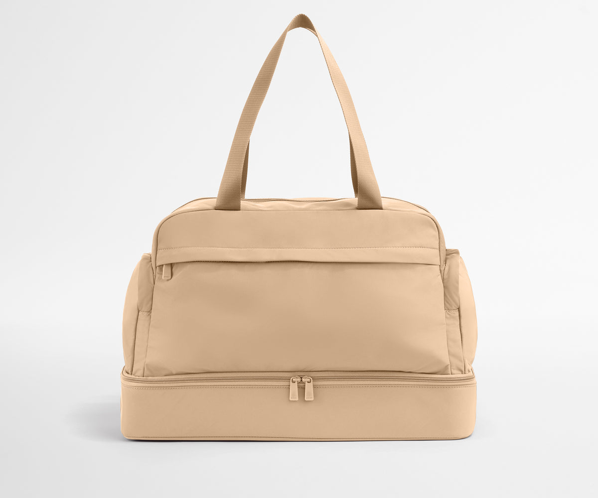 Featherlight Weekender in Camel Brown