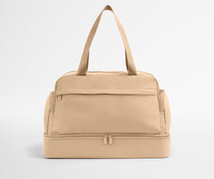 Featherlight Weekender in Camel Brown
