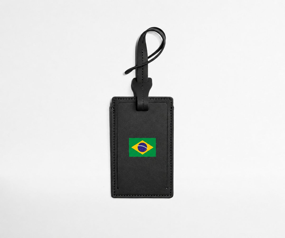 Match Day Luggage Tag in Brazil (Flag)