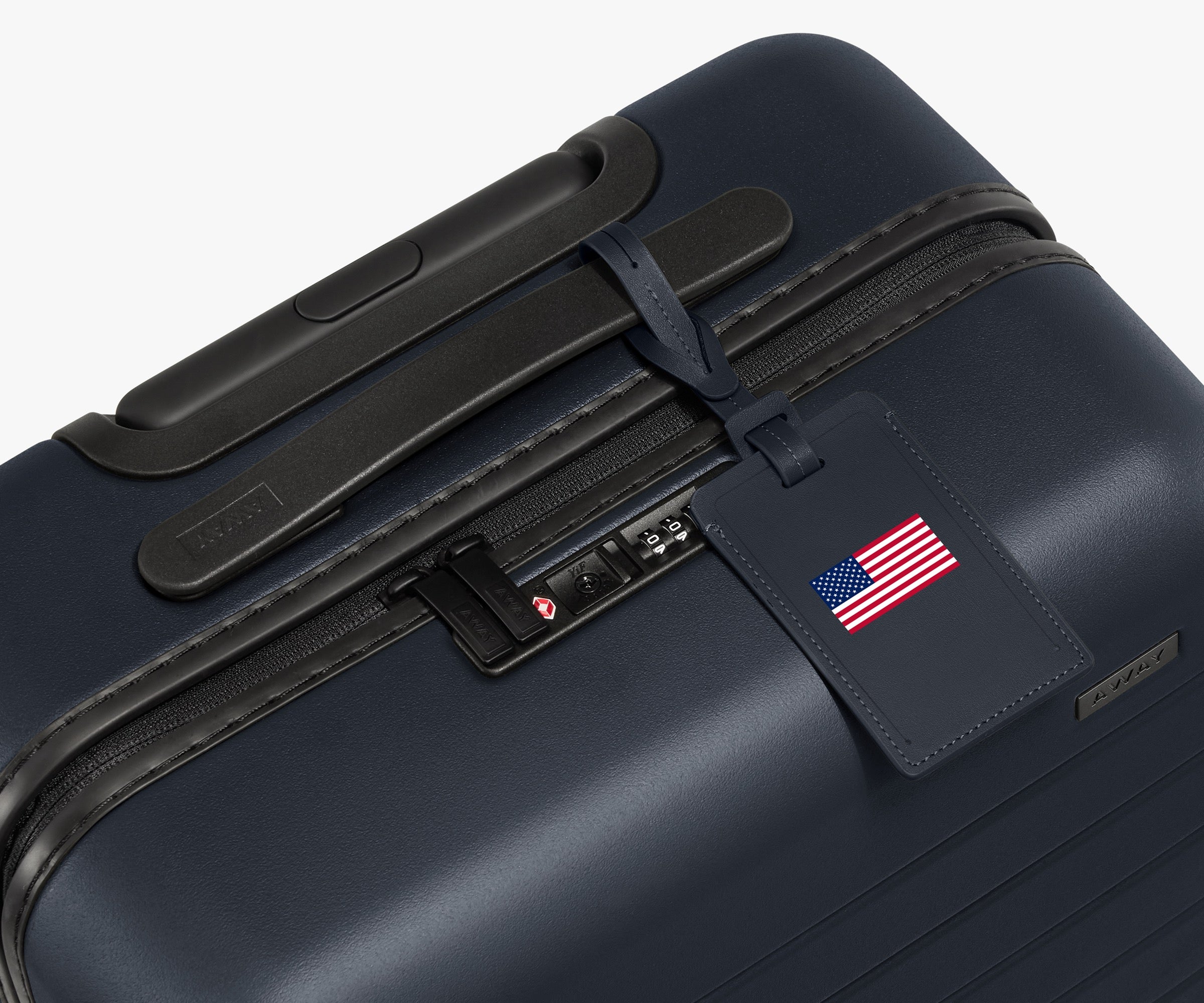 Match Day Luggage Tag in USA (Flag)