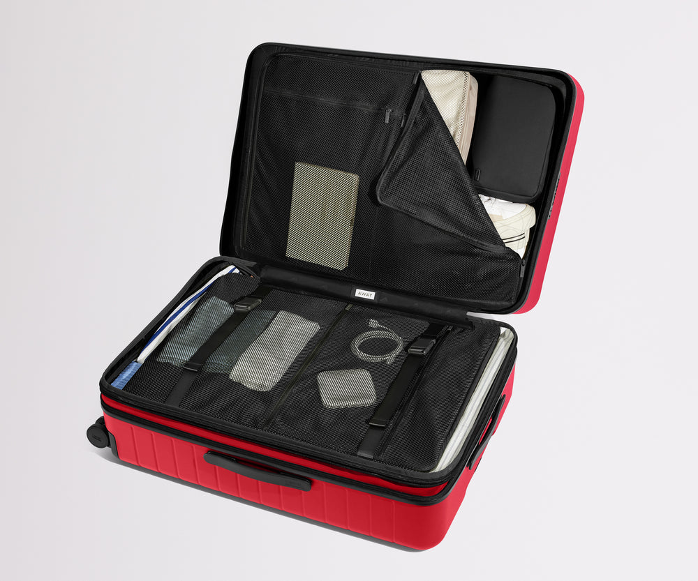 Large Expandable Suitcases: Cherry Red | Away