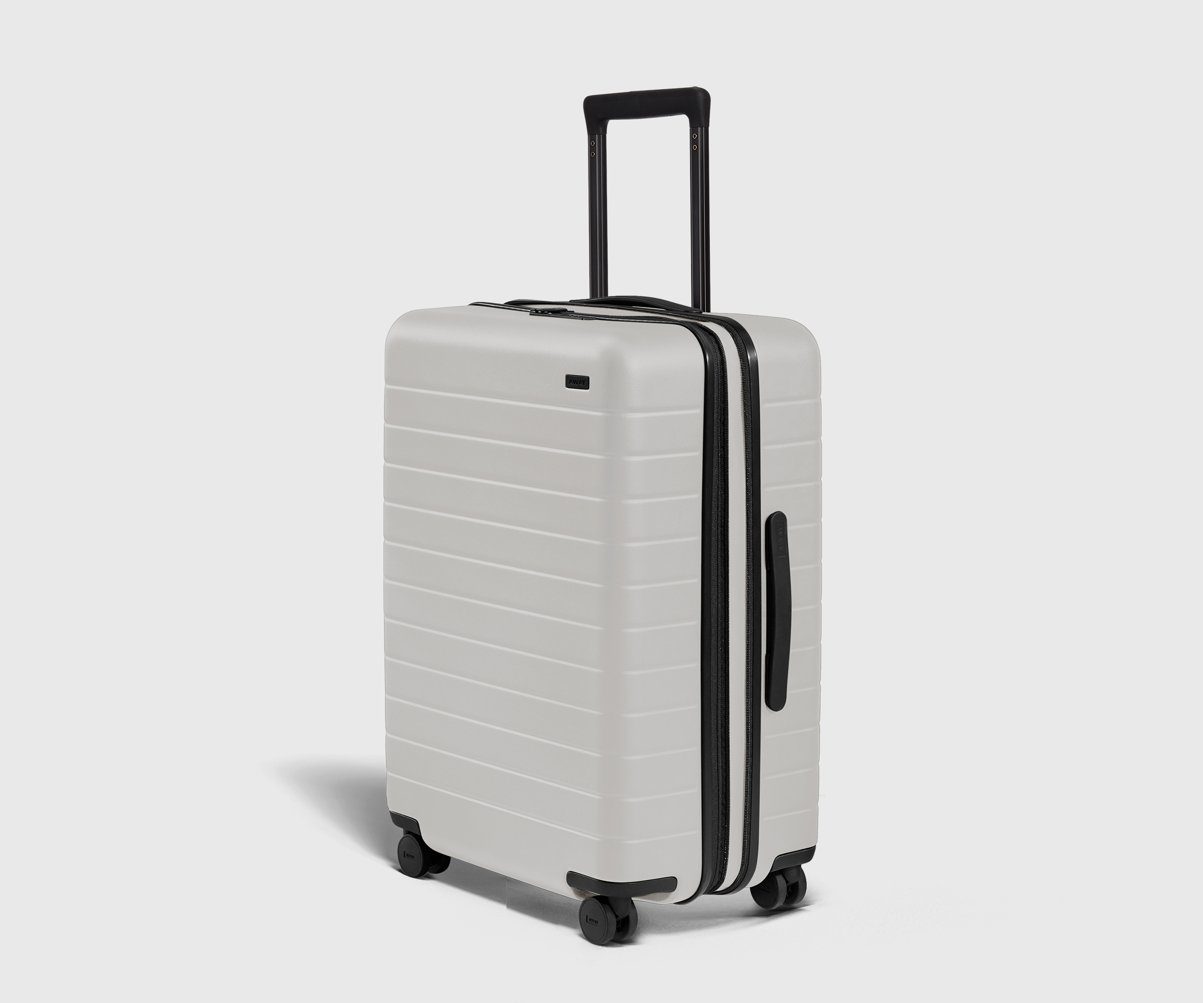 Expandable Medium Suitcases: Cloud Gray | Away Expandable Medium Suitcases: Cloud Gray | Away