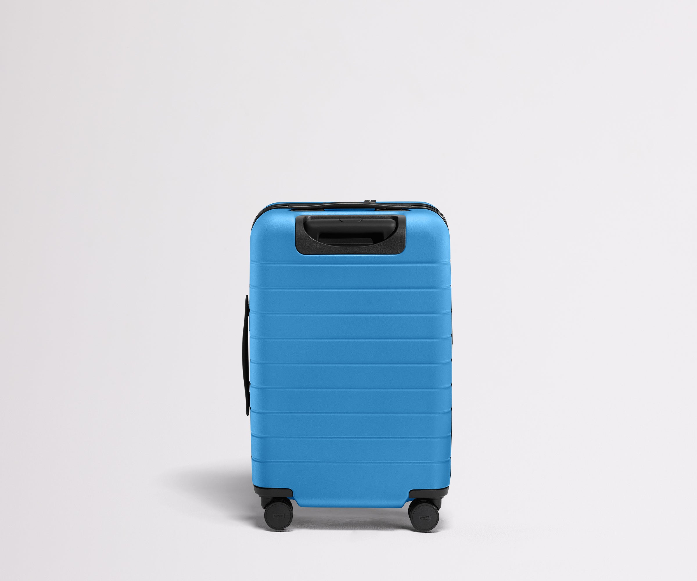 Back product view of The Carry-On Flex suitcase in Splash Blue