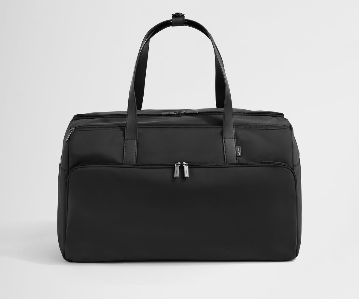 The Garment Duffle in Jet Black