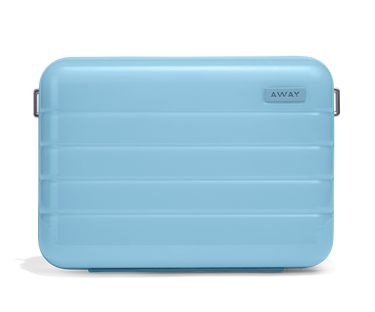 The Mini Crossbody in Glazed Opal Blue