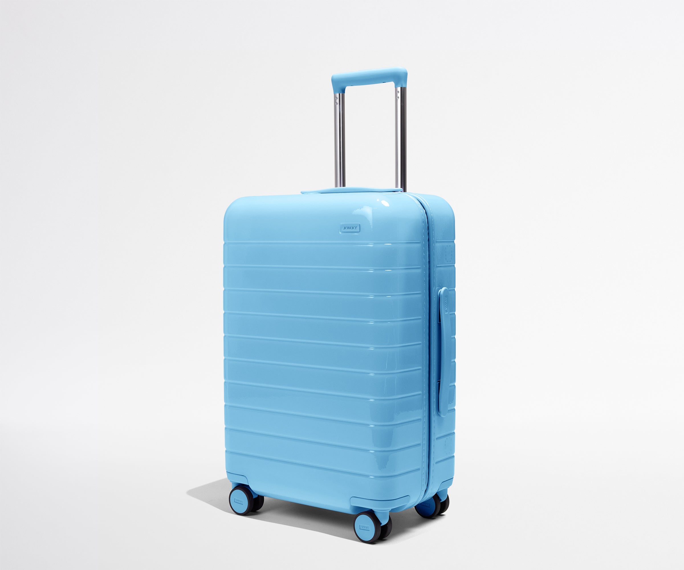 Bigger Carry-On Luggage in Glazed Opal Blue | Away: Built for