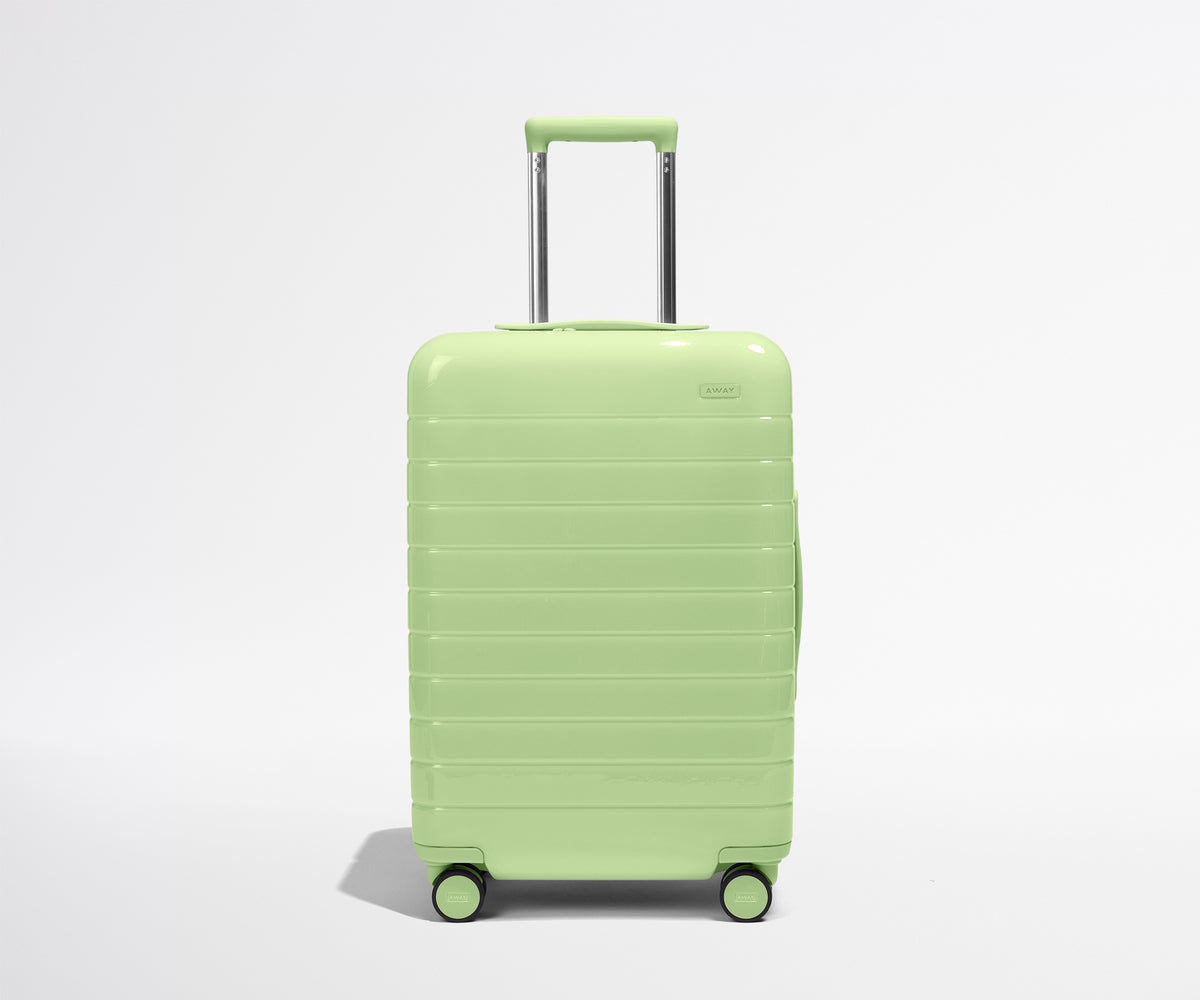 The Bigger Carry-On in Glazed Matcha Milk Green
