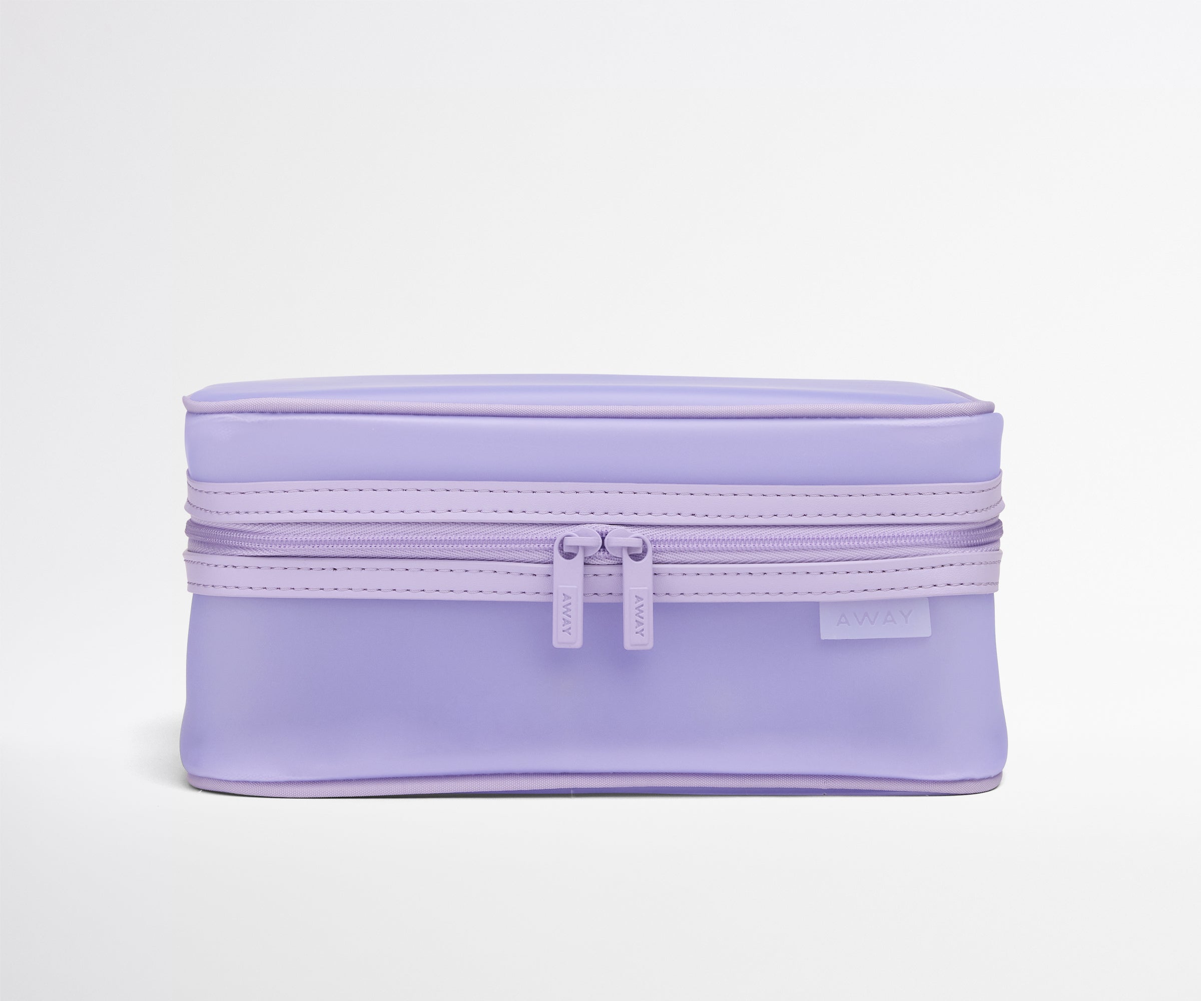 Clear Toiletry Bag in Lavender Haze Purple