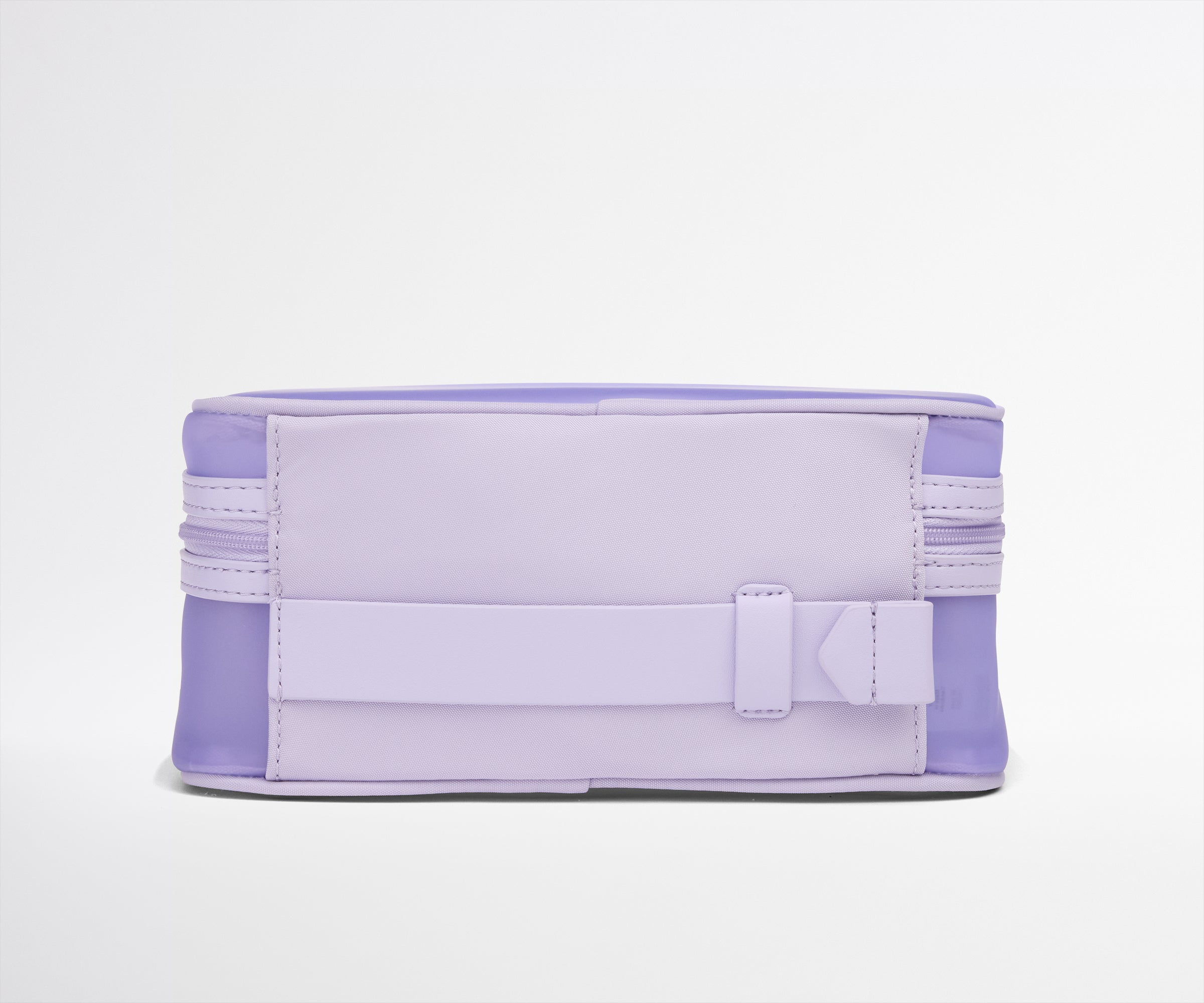 Clear Toiletry Bag in Lavender Haze Purple